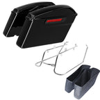 Hard Saddlebags Conversion Bracket for Harley Super Glide, Street Bob (2008–2017)