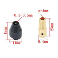 Keyless Drill Chuck Adaptor for 1/4 Shank Drill (0.3-3.5mm)