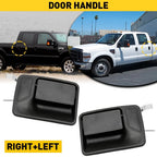 Set of 2 Outside Door Handles for Ford Super Duty F250 F350 (1999–2016)
