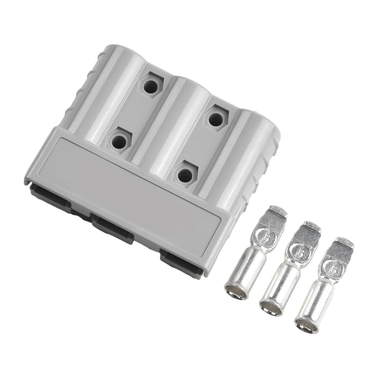 Set of 2 Anderson Plug Cable Terminal Battery Power Connector 50A/600V
