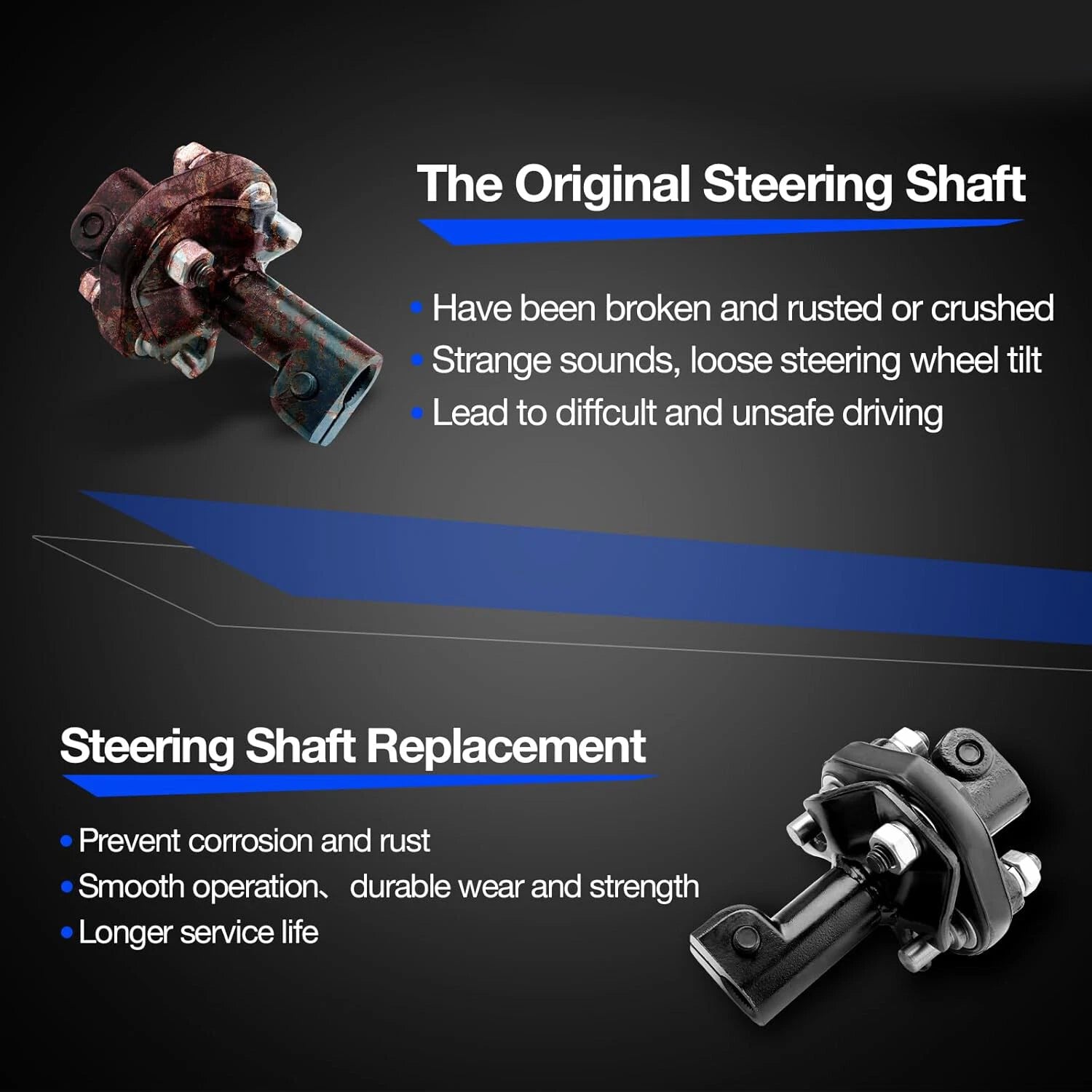 Intermediate Steering Shaft for Toyota 4Runner Tundra (1998-2004)