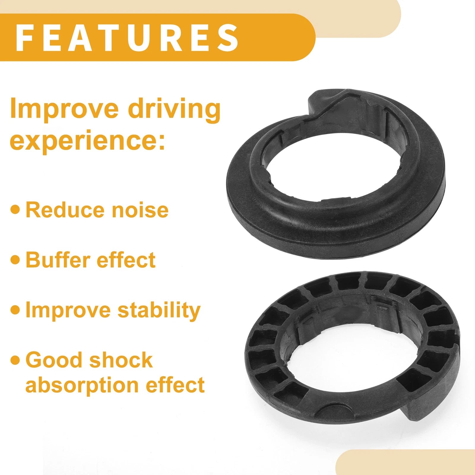 Upper Coil Spring Insulators No.A2053220700 for Mercedes-Benz C300 (2015–2021)