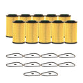 Set of 10 Engine Oil Filters for Hyundai Kia V6 (StdAsp GAS)