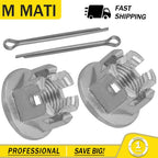 Axle Castle Nut w/Pin for Honda Sportrax TRX400 TRX250 TRX300 TRX450 TRX700