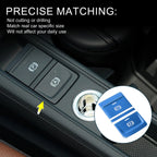 Electronic Parking Brake Switch Button Sticker for Audi Q3 (2019–2020) Blue