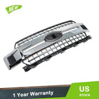 Front Bumper Grille Mesh Chrome for Ford F-150 (2018–2020) Jl3z-8200-ea