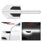 Reflective Rear View Mirror Side Door Strip Warning Stickers Universal (-)