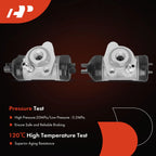 2 Rear Side Drum Brake Wheel Cylinders for Toyota Echo/Scion iQ (2000–2005)