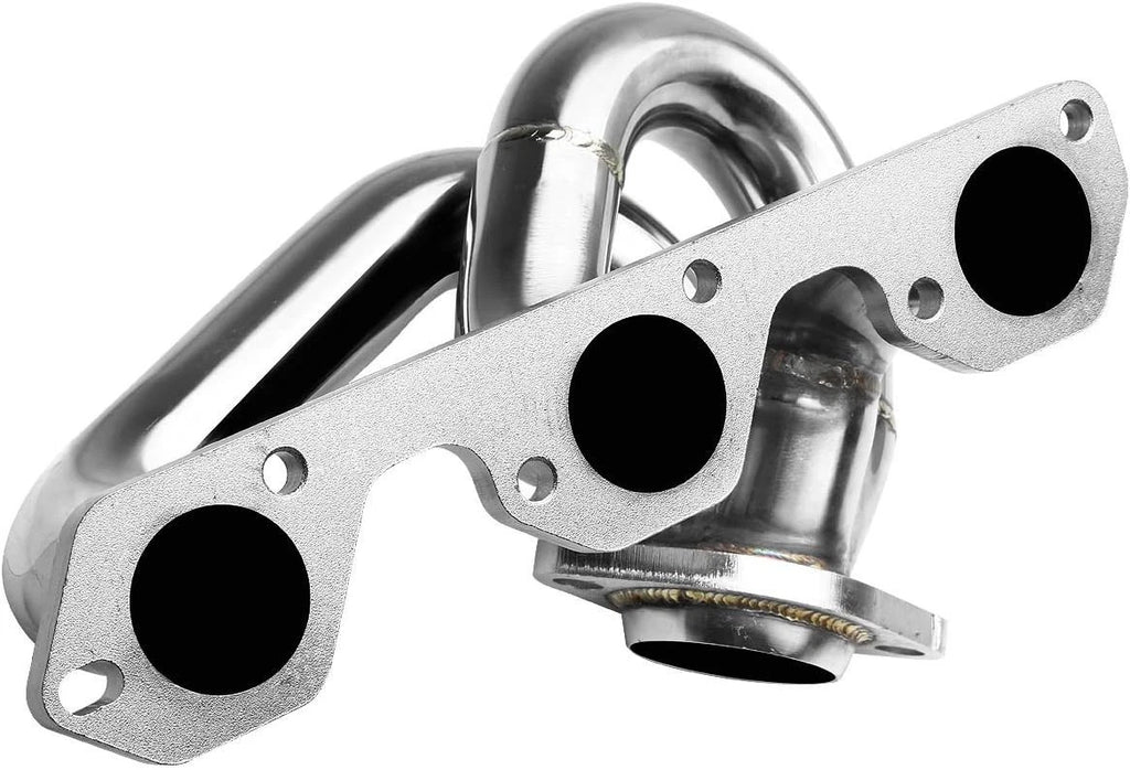 2Pcs Shorty Exhaust Manifold Header for Jeep Wrangler JK (2007–2011) 3.8L V6