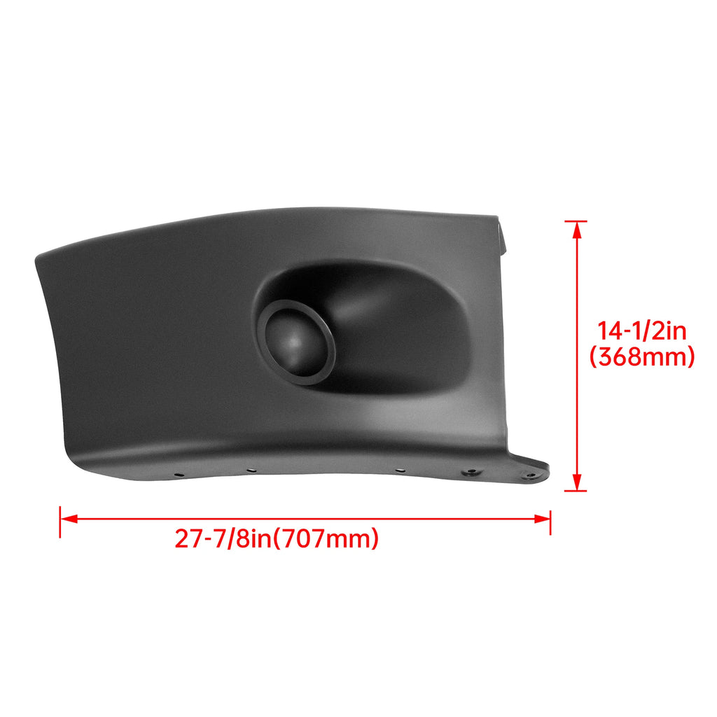 Front Bumper End Cap for Freightliner 106 112 M2 (2003–2007) RH Side