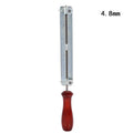 Chainsaw Saw Chain Filing Kit with Wooden Holder (40/48/55mm)