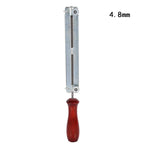 Chainsaw Saw Chain Filing Kit with Wooden Holder (40/48/55mm)