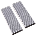 2X Activated Carbon Cabin Air Filter for Audi A6 Quattro (2005-2011)