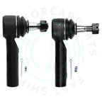 Set of 2 Front Outer Tie Rod Ends for Jeep Commander Grand Cherokee (2006–2010)