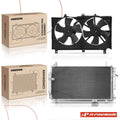 A/C Condenser & Dual Cooling Fan Kit for Nissan 350Z (2003–2007)