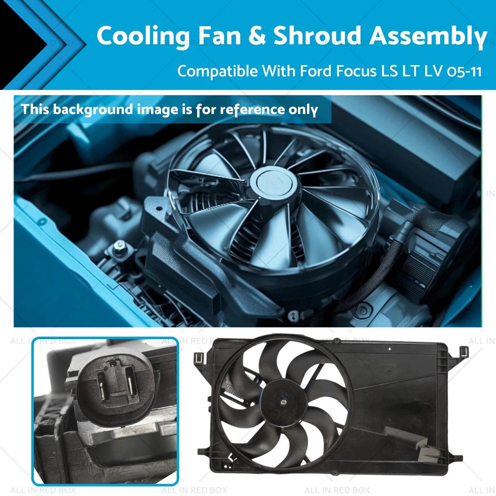 Radiator Fan Shroud Module Assembly for Ford Focus (2005–2011)