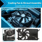 Radiator Fan Shroud Module Assembly for Ford Focus (2005–2011)