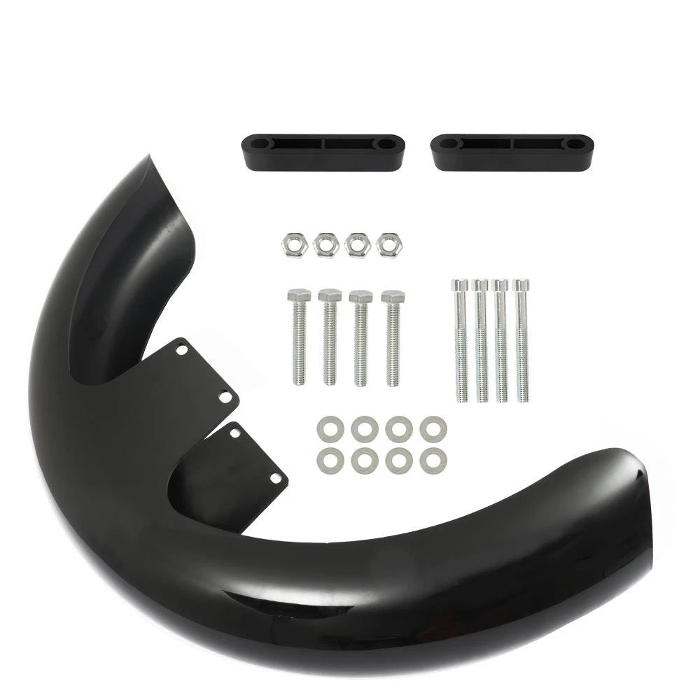 19" Wheel Wrap Front Fender for Harley Touring Electra Glide Street Glide (2014–2023)