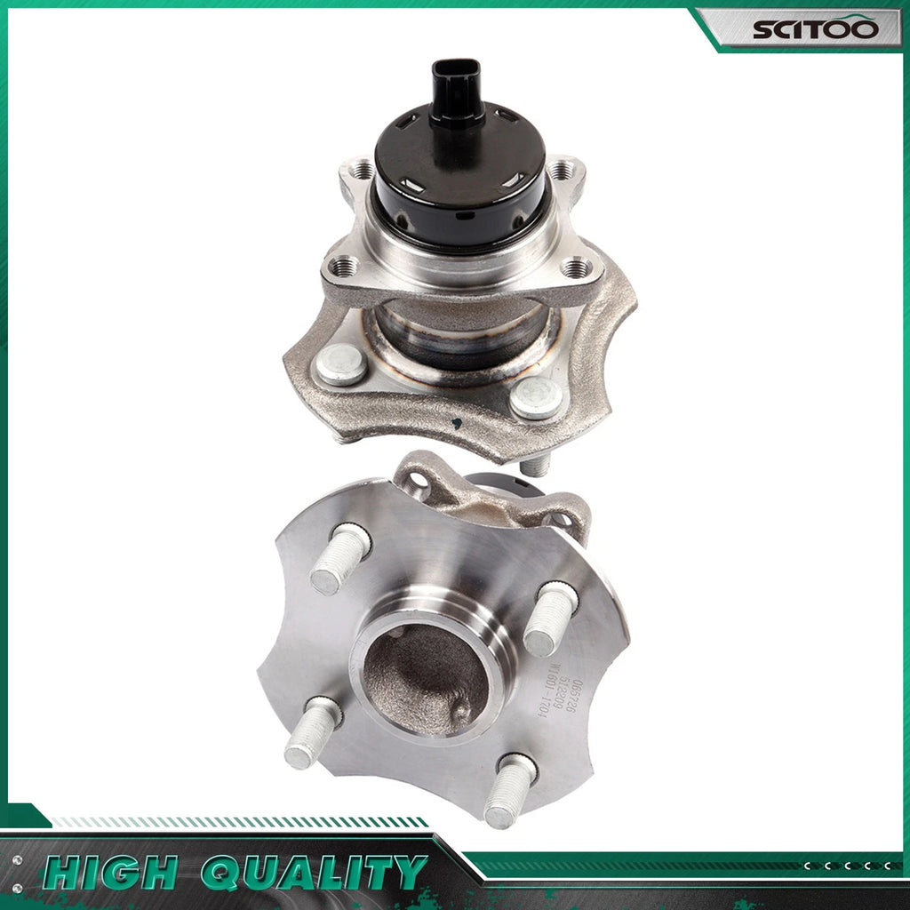 2X Rear Wheel Bearing Hub Assembly W/ABS for Toyota Echo (2000–2005)