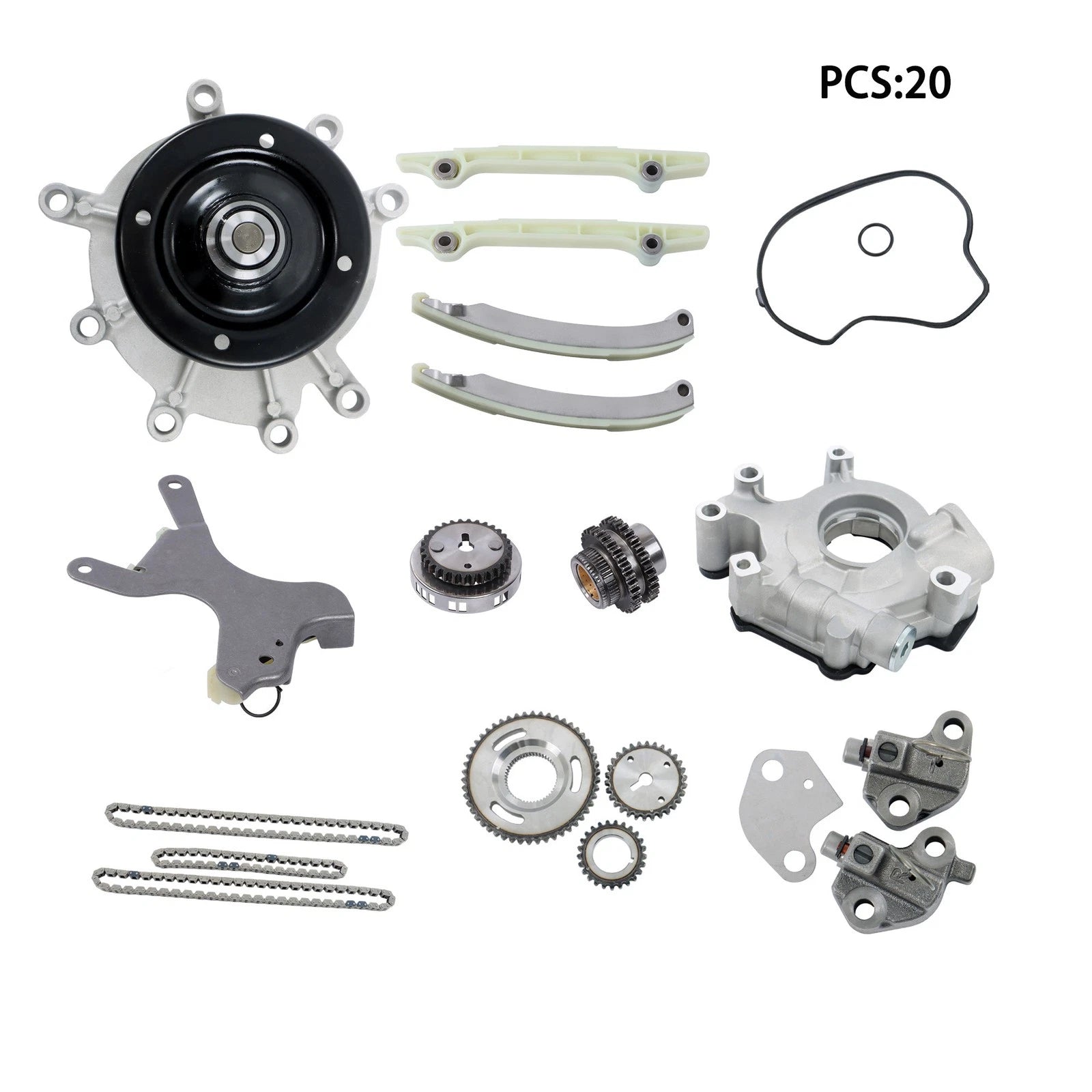 Timing Chain Kit with Water Oil Pump for Dodge Dakota Durango Ram 1500 (2000–2009)