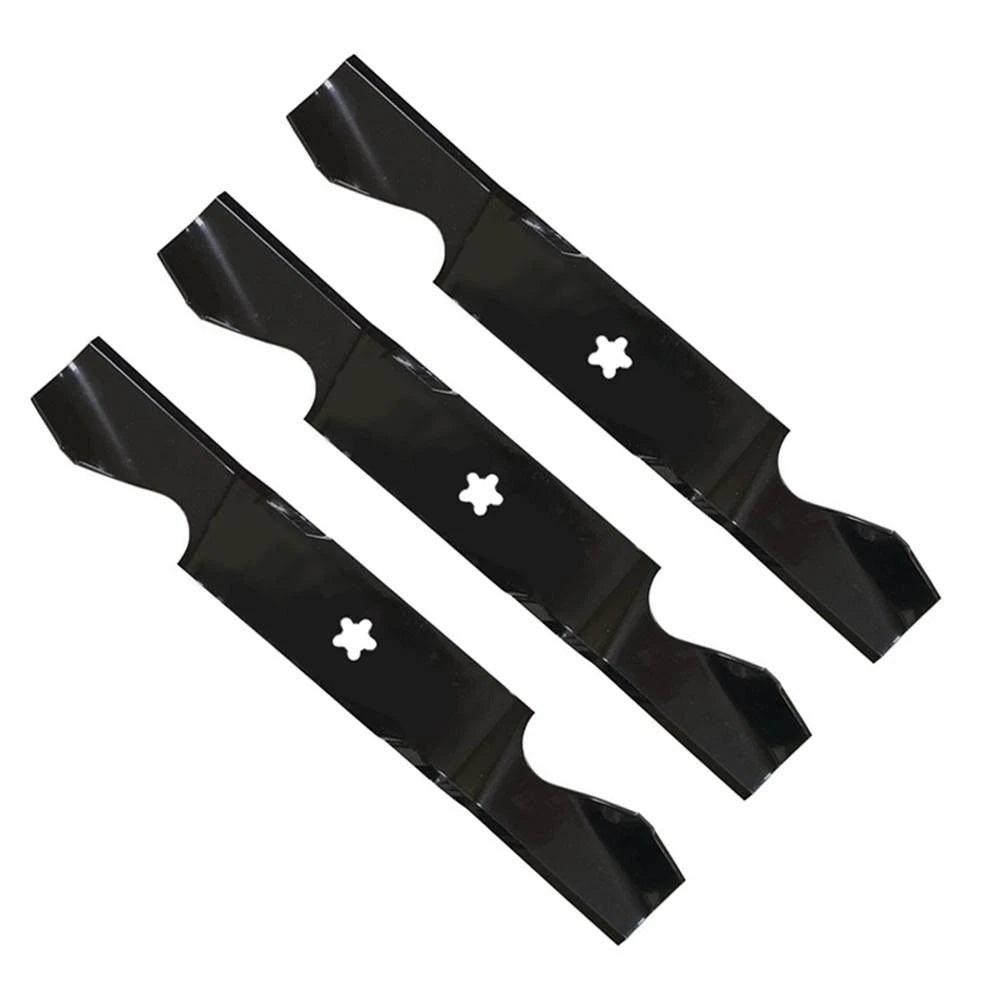 Set of 3 Heavy Duty Blades for 54" Deck (187254, 187256, 532187256, R14459)
