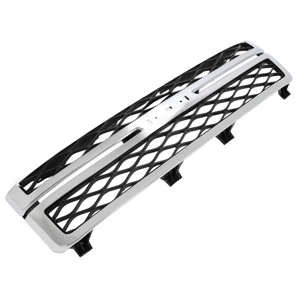 Grille Assembly for Silverado 2500 HD 3500 HD (2011–2014) Black Chrome