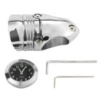 1 1/4" Front Handlebar Clock Mount for Harley Custom Cruiser Chopper