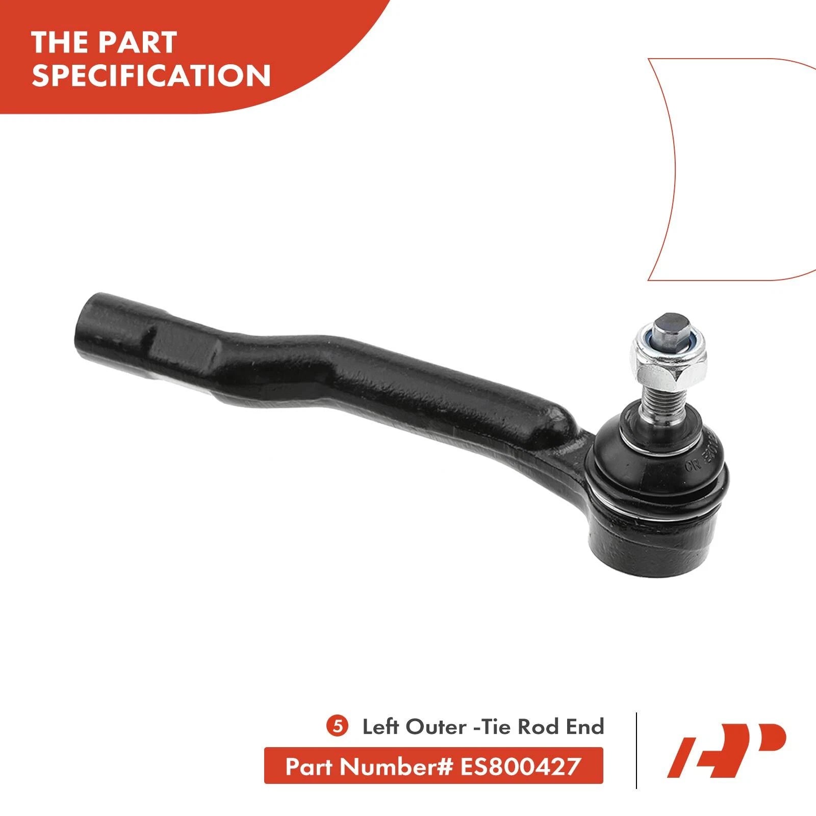 Set of 12 Front Lower Wheel Hub & Control Arm Sway Bar Tie Rod for Chevrolet