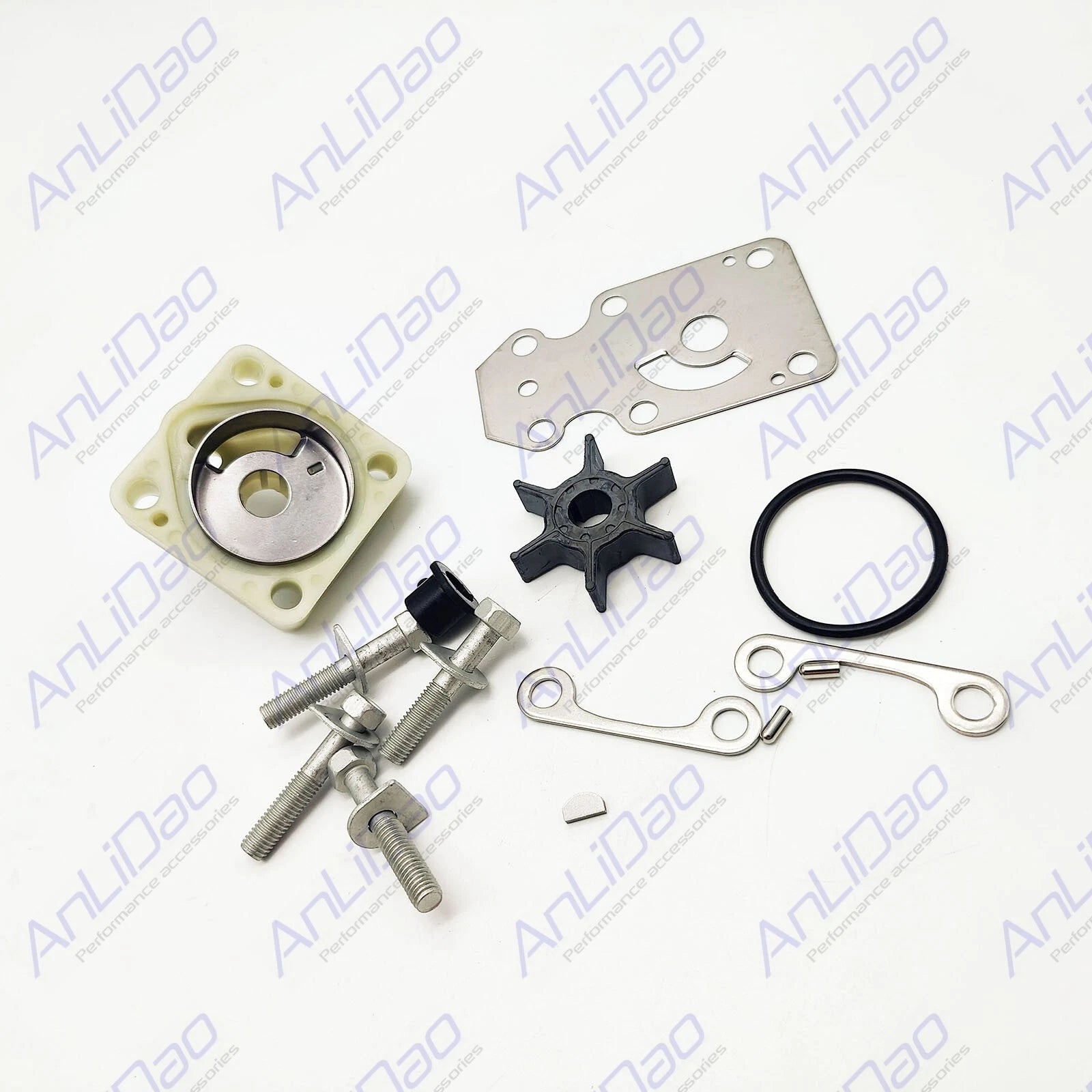 Water Pump Repair Kit for Yamaha 4Stroke F15C F20 (6AH-W0078-00-00)