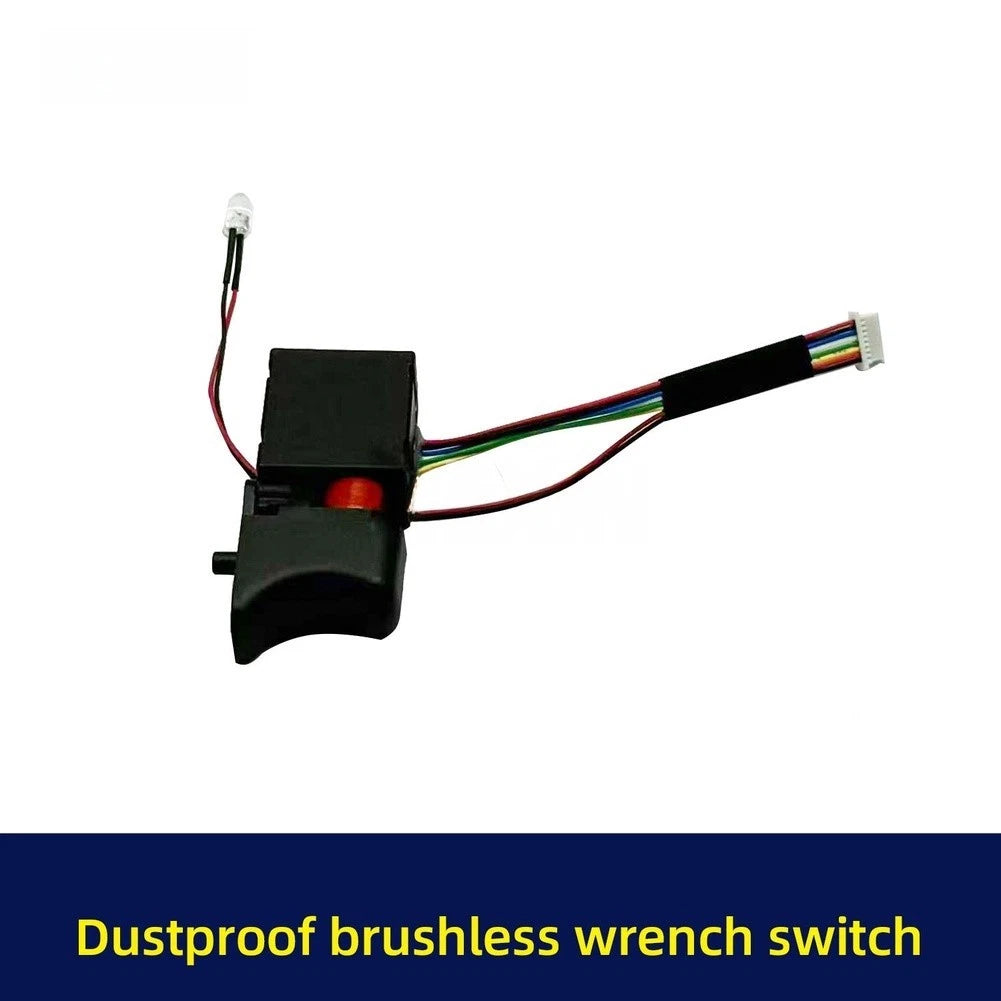 Electric Drill Trigger Switch 8-Wire for Brushless Cordless Drills