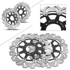 Front Brake Disc Rotors for KAWASAKI KLV 1000, SUZUKI DL650, DL1000 (2004-2012)