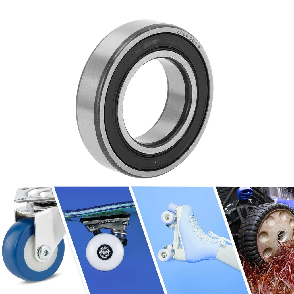 Deep Groove Ball Bearing 30x55x13mm for Scooter Skateboard (6006DDU)