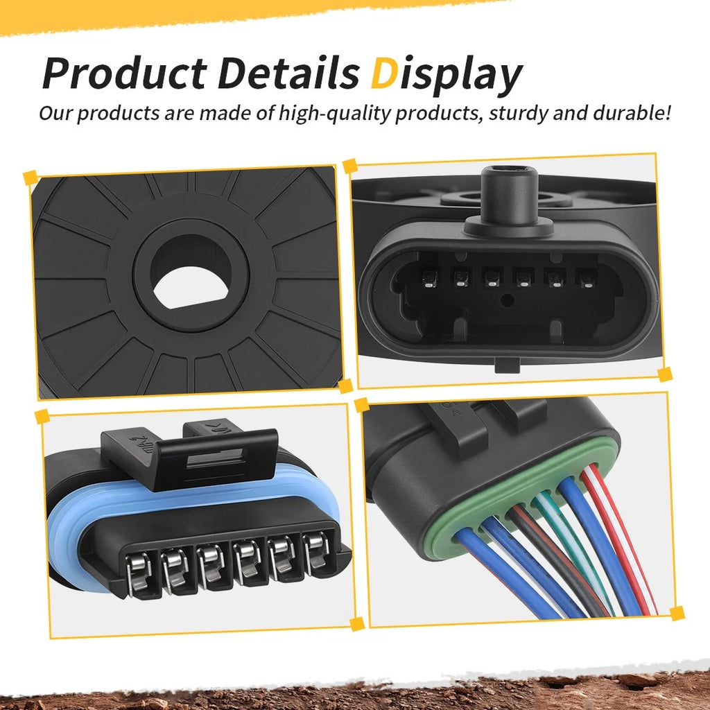 Gear Position Sensor with Pigtail Harness for Polaris Scrambler (2004–2014)