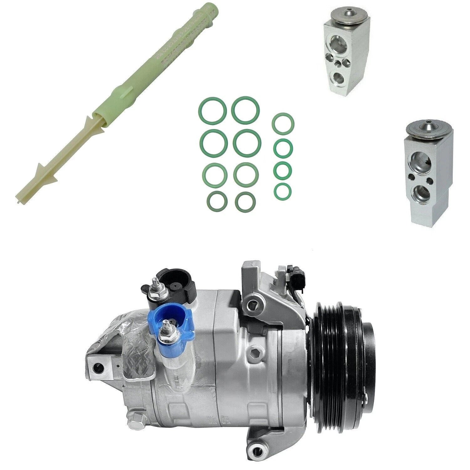 AC Compressor Kit Replacement for Ford Expedition 3.5L Turbocharged (2017–2018)
