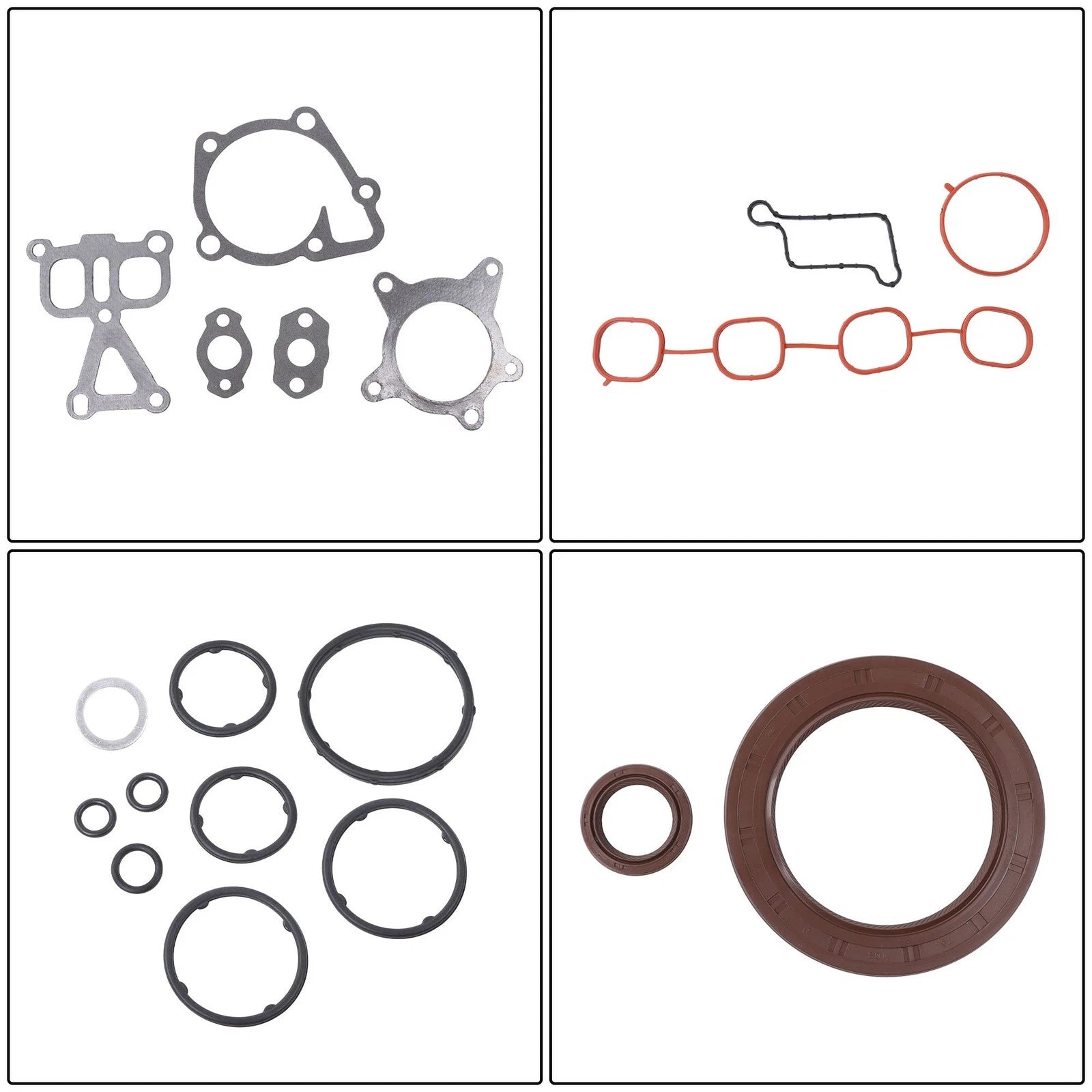 Head Gasket Bolts & Piston Rings Set for Hyundai Kia Accent Rio 1.6L L4 (2012–2016)