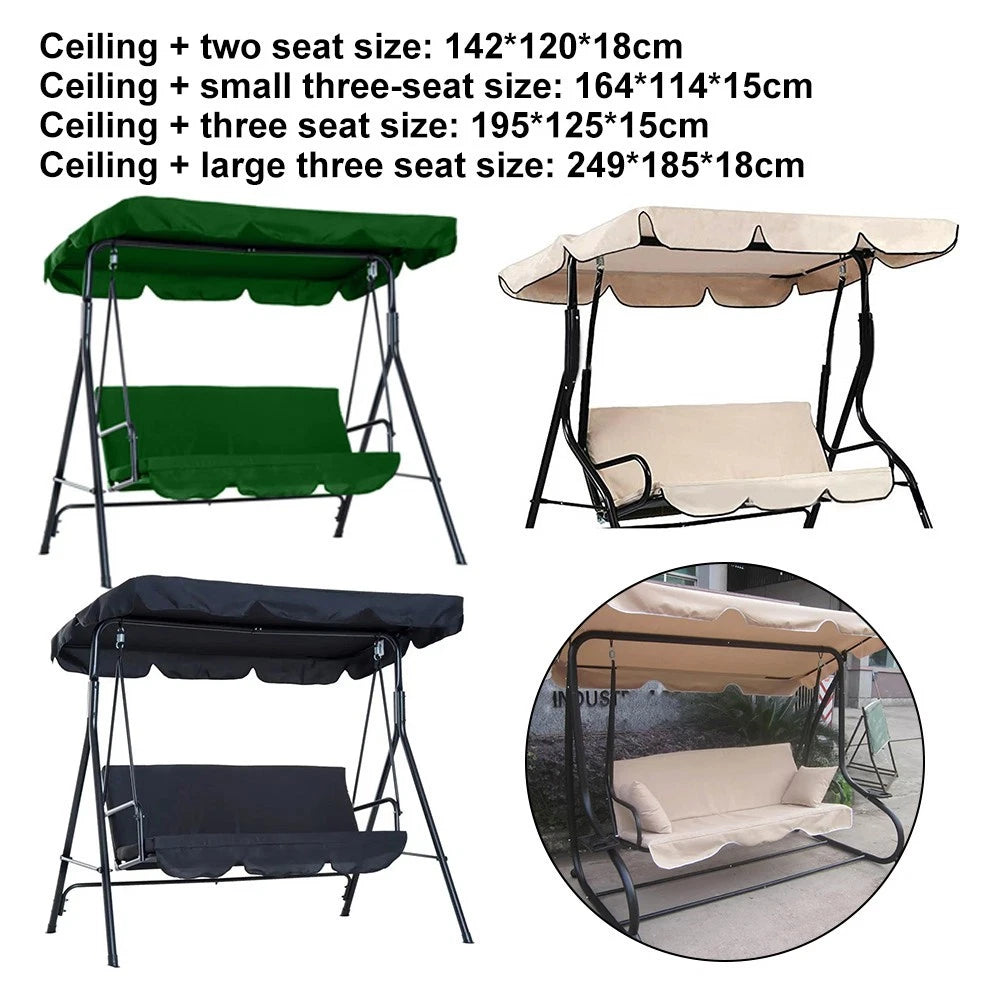 Waterproof 210D Outdoor Swing Canopy Cover for Swing