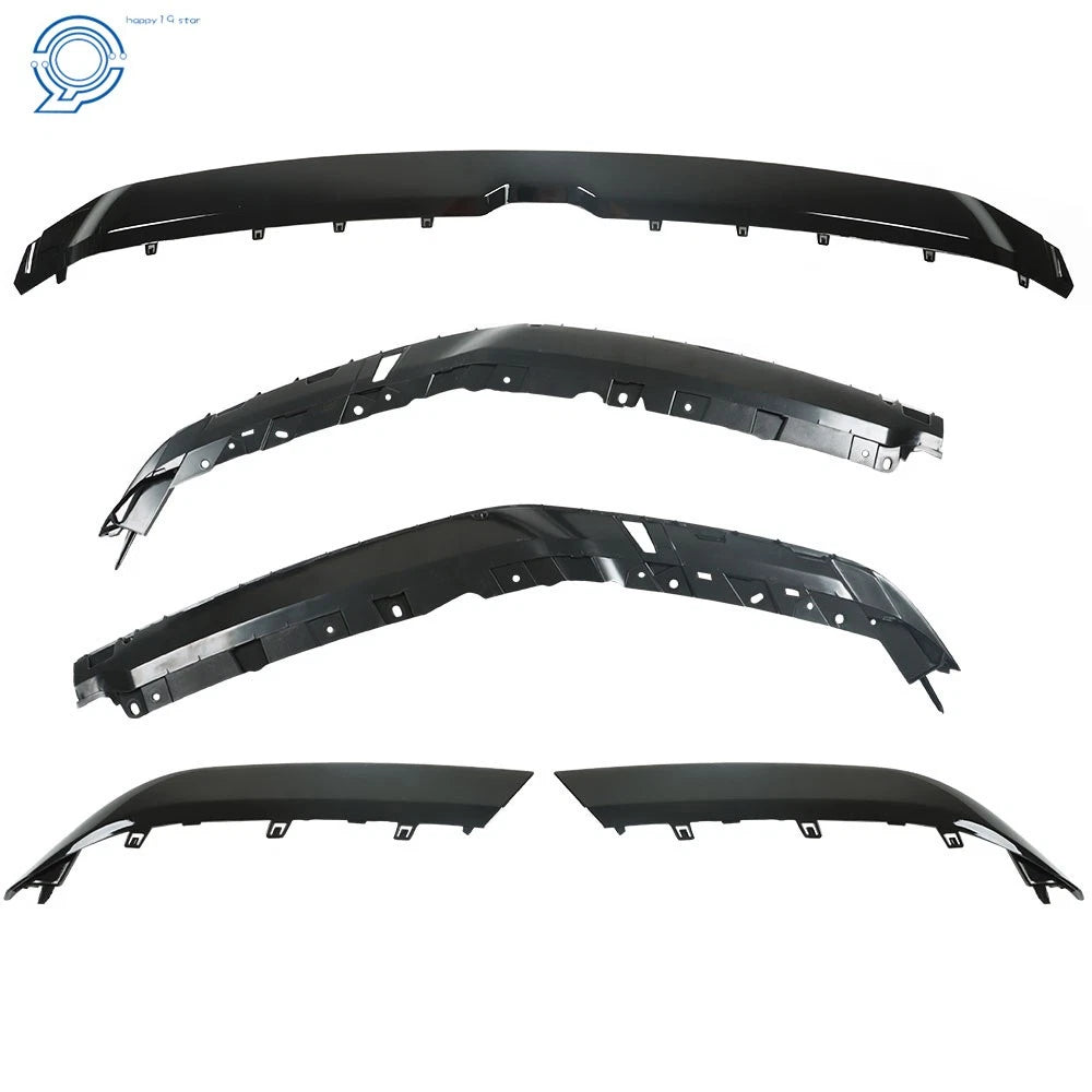 Front Upper Grille Molding for Ram 1500 (2019-2022) Glossy Black