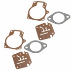 2X Carburetor Rebuild Kit w/ Float for Johnson Evinrude (18-25, 396701)