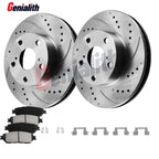 Front Brake Rotors & Pads Kit for Toyota Tacoma (2005–2015)