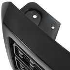 Front Bumper Upper Grille Gloss Black W/Snap for GMC Sierra 2500HD 3500HD (2015–2019)