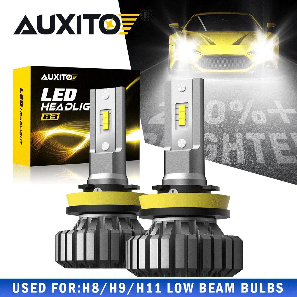 H11 H9 H8 LED Headlight Low Beam Bulb Conversion Kit for
