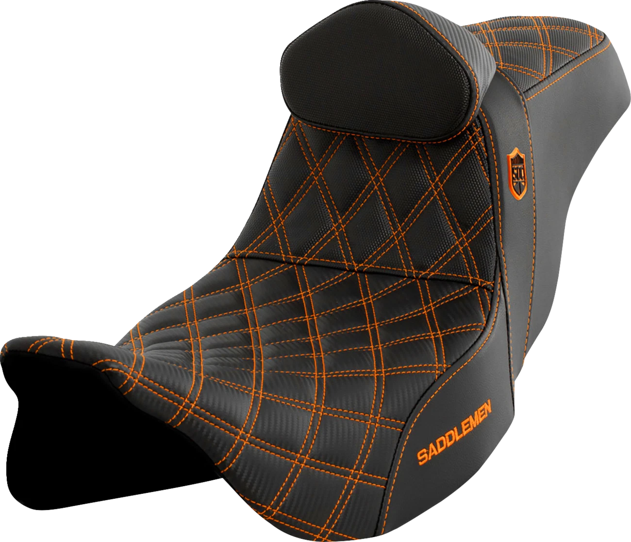 Saddlemen Pro Series SDC Performance Seat with Backrest for