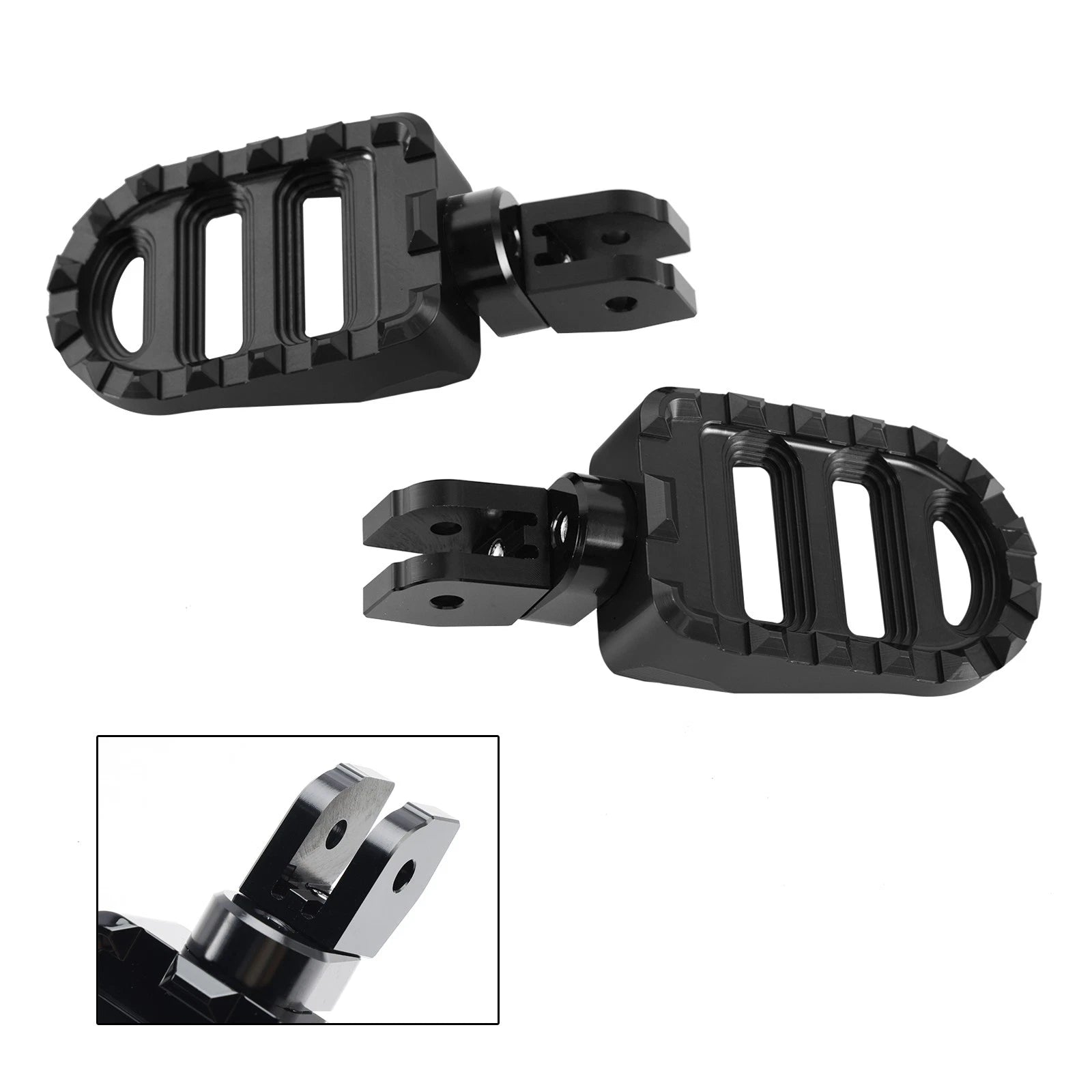 Front Footrests Foot Pegs for Moto Guzzi V100 Mandello / V7 850 / Stelvio