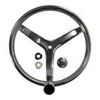 Marine Steering Wheel 13.5" w/ Knob & Center Nut for Schmitt 7161321FGK-R