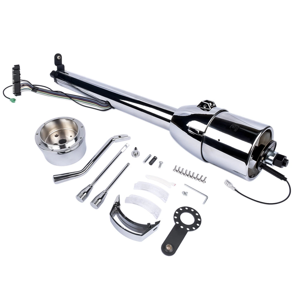 Tilt Steering Column for Hot Rod (28" Chrome, Automatic)