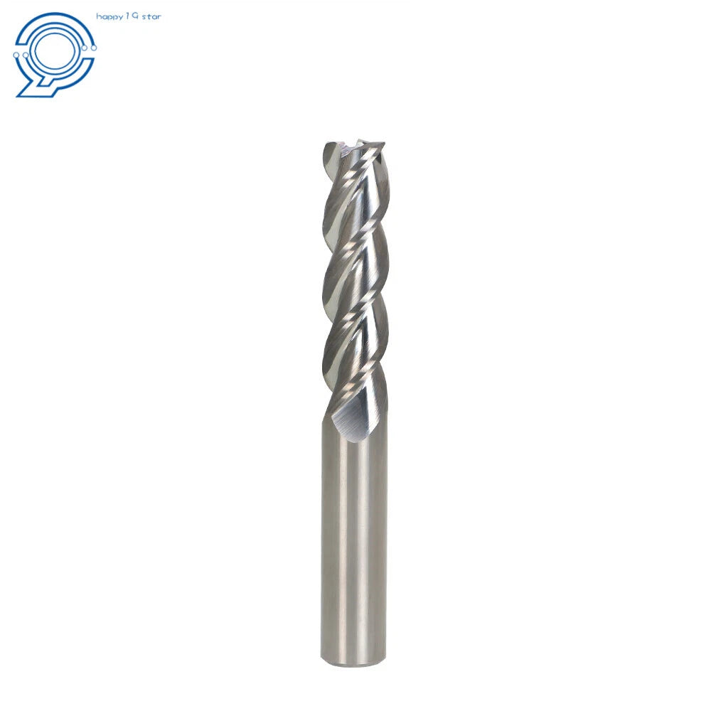 Carbide End Mill 1/2" 3 Flute Long Length 2" LOC 4" Overall Length