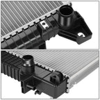 Factory Style Aluminum Radiator DPI13228 for Ford Lincoln 3.5L 3.7L 5.0L (2011–2014)