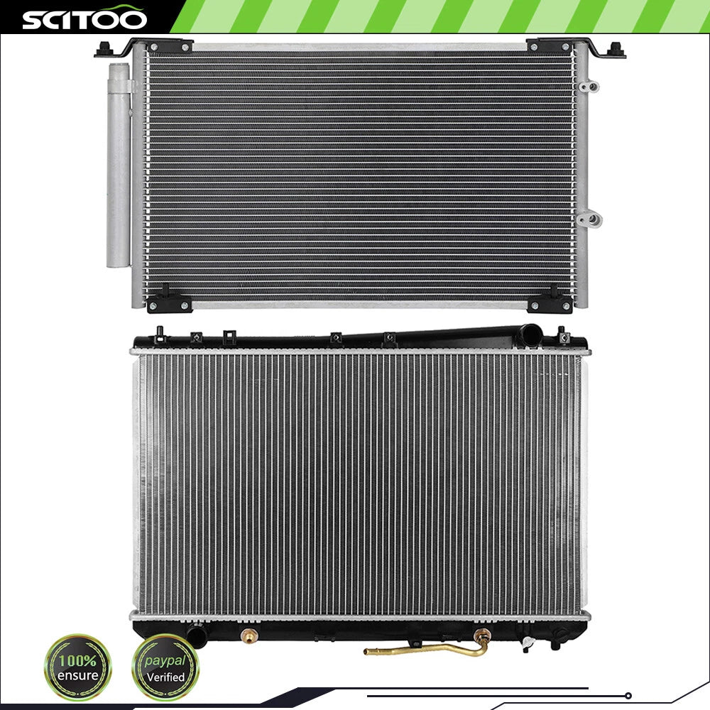 Radiator and A/C Condenser Kit for Toyota Avalon (2000–2004)