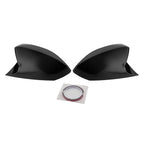 Mirror Cover Protective Shell for Toyota Corolla (2019–2022) Black ABS Trim