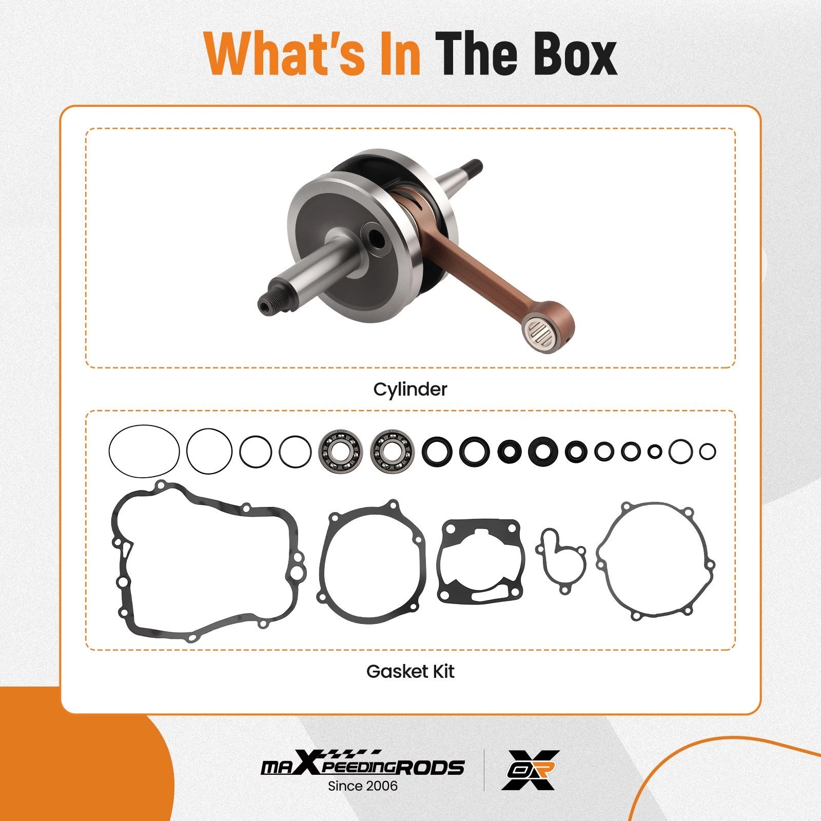Complete Crankshaft Assembly for Yamaha YZ85 (2002–2014) 5PA-11400-00-00